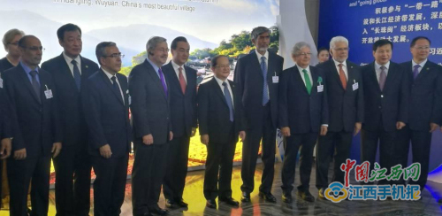 好山出好水 指定用水润田翠惊艳“美丽江西秀天下”全球推介会