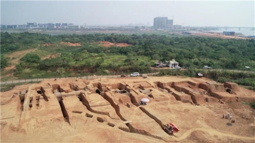 赣江新区发现大型六朝墓葬群