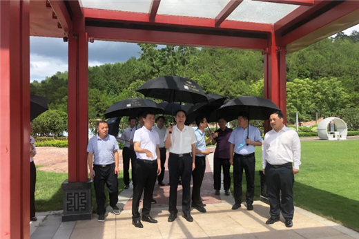 省文化和旅游厅党组书记、厅长池红在赣州调研